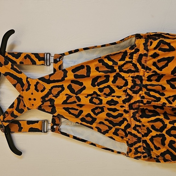 Sassy Jones Stevie Overalls - Leopard - Picture 4 of 6